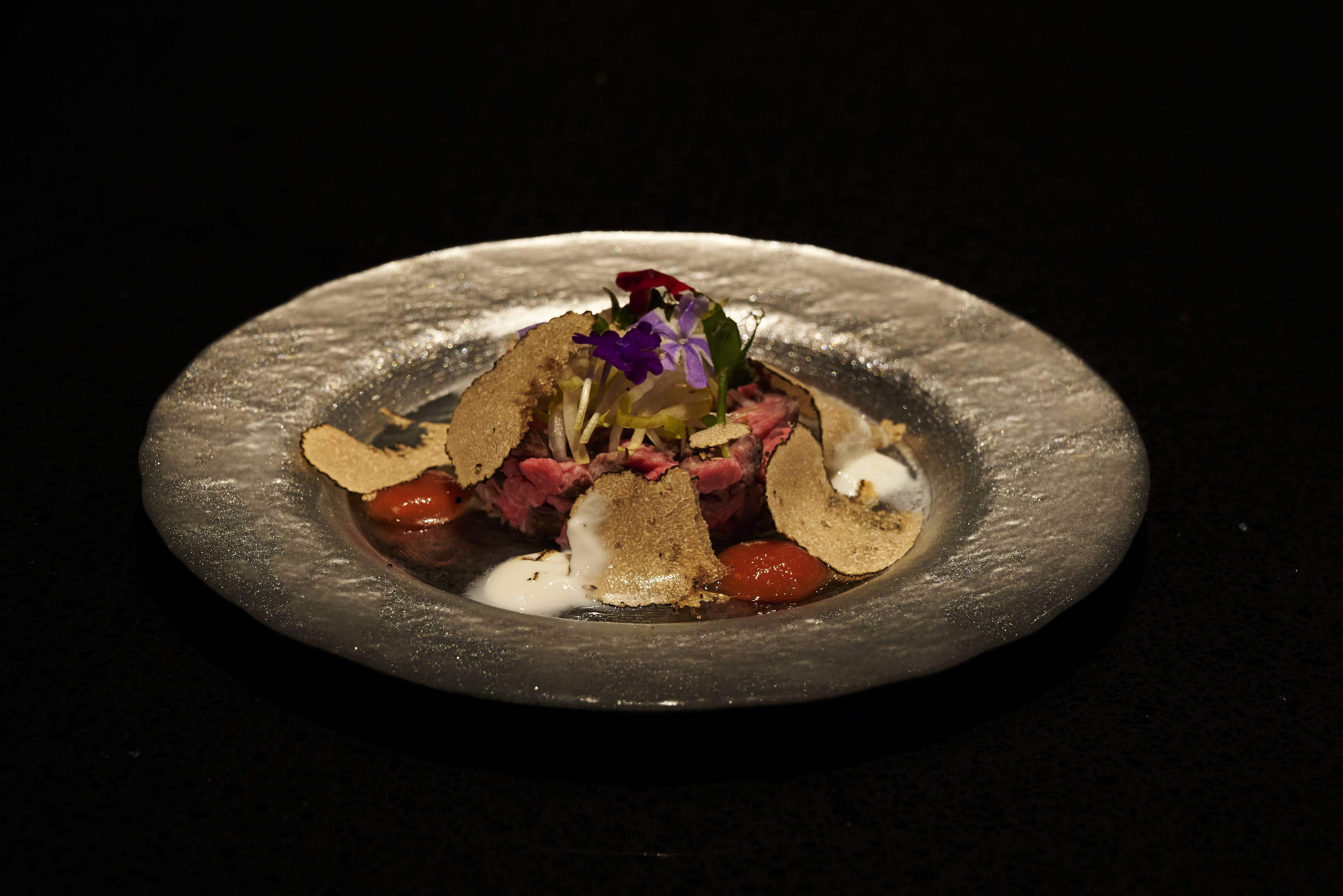 鉄板焼 契 - デザートとコーヒー